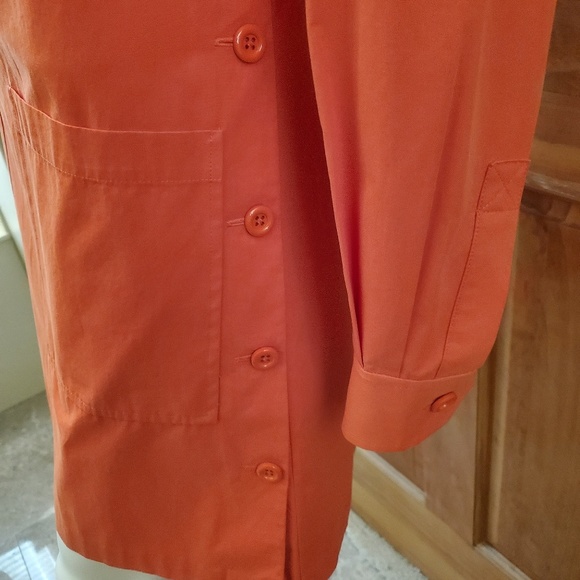 Vintage Mizrahi shirt dress with pockets - Picture 3 of 6